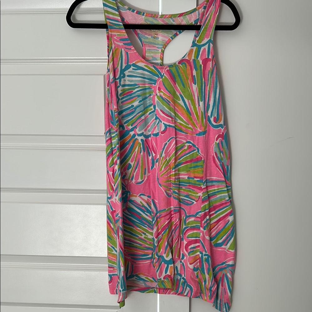 Lilly Pulitzer Shell Print Tank Dress